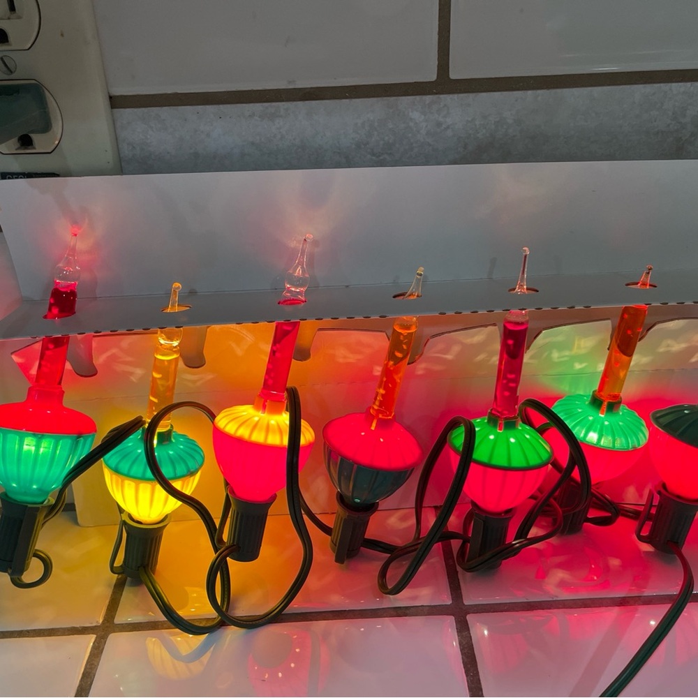 Vintage Noma Bubble‎ Lights
